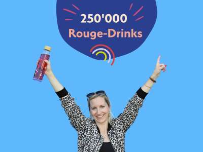 Wir feiern 250'000 Rouge-Drinks