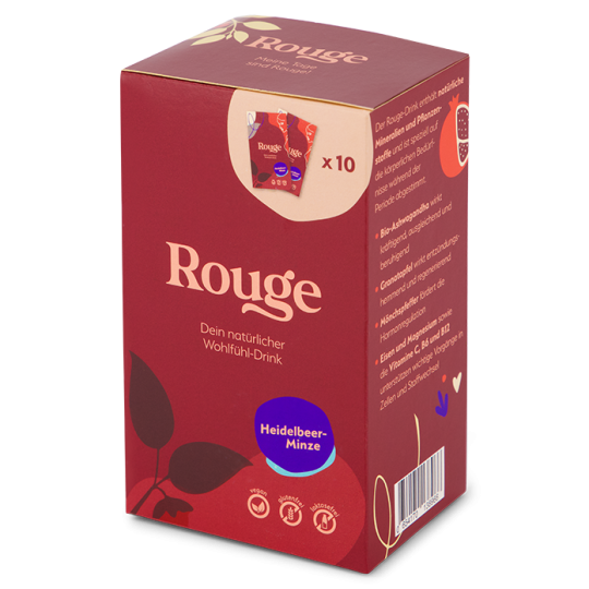 10 Rouge-Drinks Heidelbeer-Minze